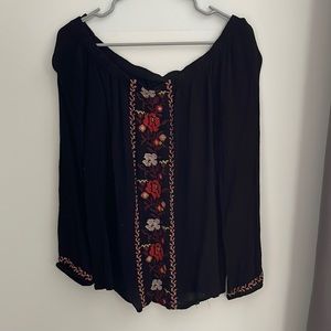 Off the shoulder blouse
